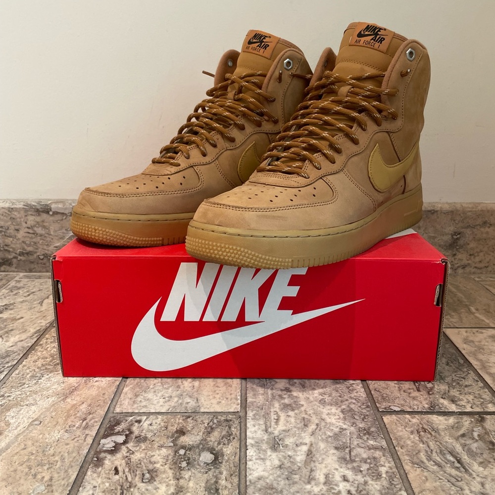 HIGH TOP AIR FORCE TAN
